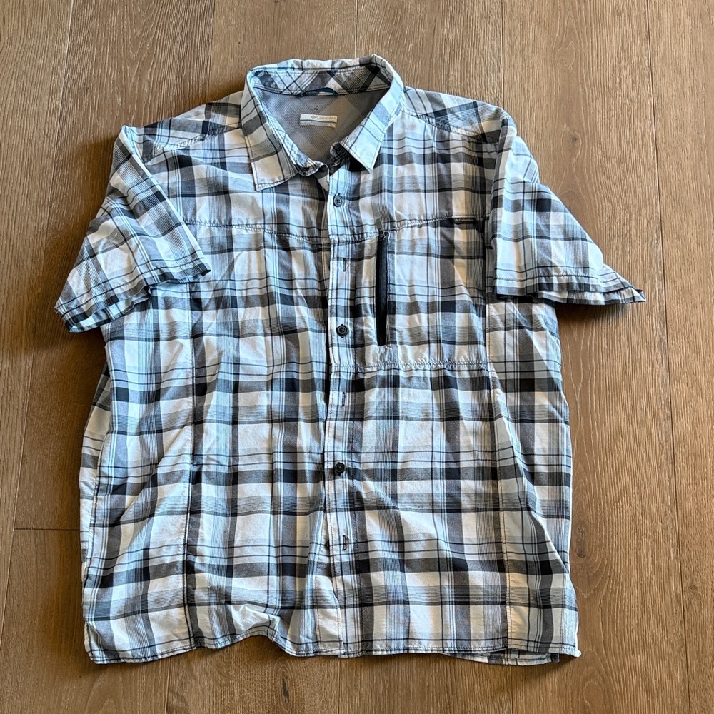Columbia Plaid Casual Shirt